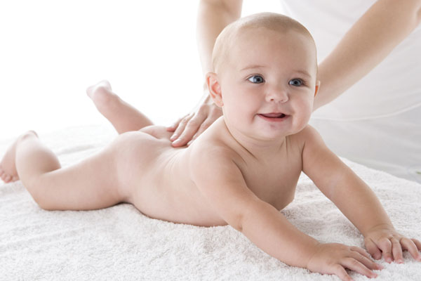 massagem bebes
