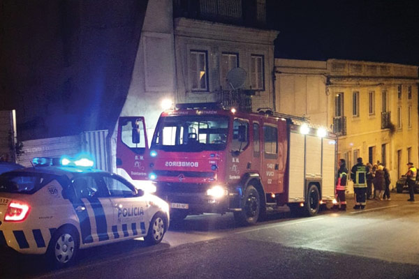 incendio calcada monte